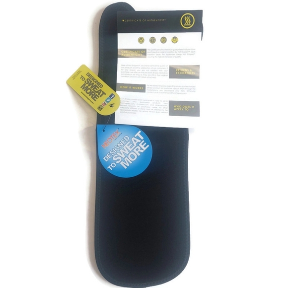 Hot Shapers Hot Arms Womens Size Regular Adjustable Shape Trim Arms Black - Picture 3 of 11